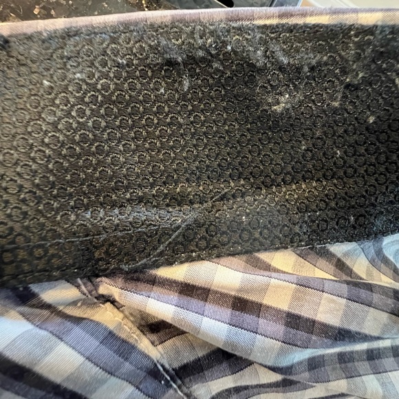 English Laundry Check Plaid Black & White long sleeve shirt. - Picture 11 of 12